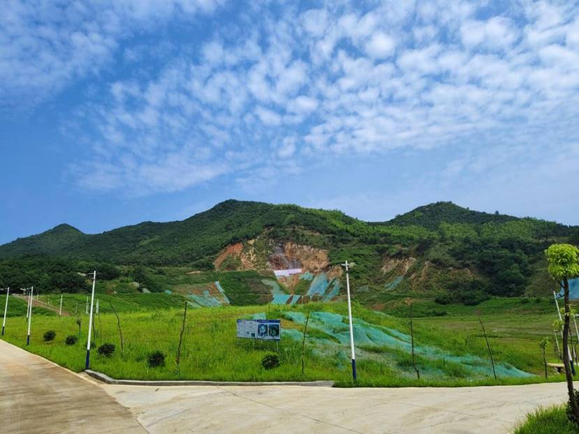 銅山、前山露天采坑復(fù)墾項(xiàng)目完成